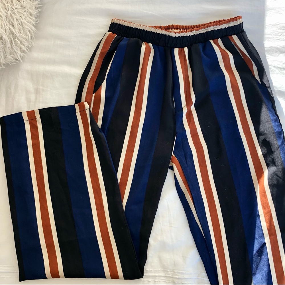 STRIPED TROUSERS